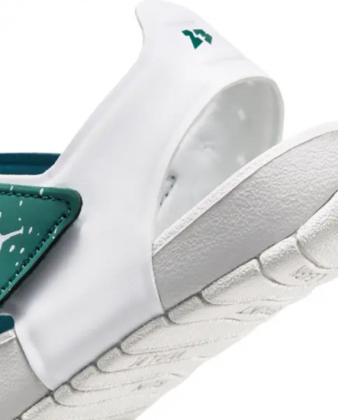Сандали детские Nike JORDAN FLARE (PS) темно-зелено-светло-серо-белые CI7849-303
