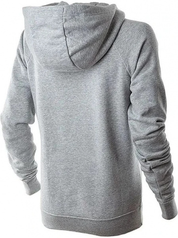Толстовка жіноча Nike ESSNTL FLC GX HOODIE сіра BV4126-063