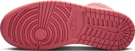 Кросівки жіночі Nike AIR JORDAN 1 MID рожево-біло-кремові BQ6472-109