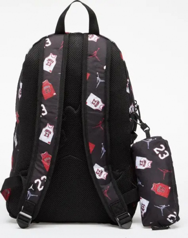 Рюкзак подростковый Nike JORDAN AIR SCHOOL черно-красно-белый 9B0503-W0G