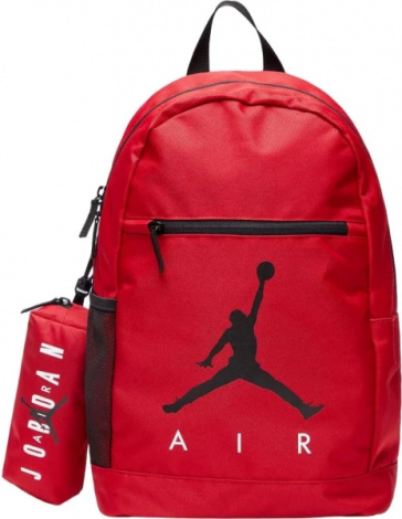 Рюкзак Nike JORDAN AIR SCHOOL BACKPACK WITH PENCIL CASE красный 9B0503-R78