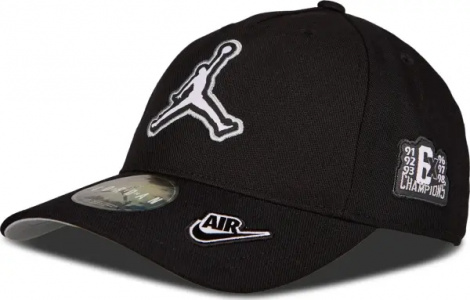 Кепка подростковая Nike JORDAN CURVED BRIM черная 9A9086-023