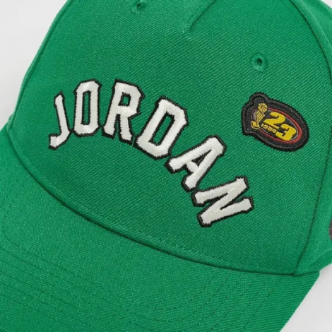 Кепка підліткова Nike JORDAN SIGNATURE CURVED BRIM зелена 9A9028-E1P