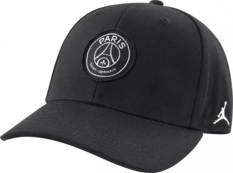 Кепка подростковая Nike JORDAN PARIS SAINT-GERMAIN черная 9A0999-023
