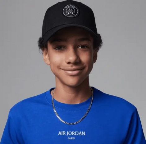 Кепка подростковая Nike JORDAN PARIS SAINT-GERMAIN черная 9A0999-023