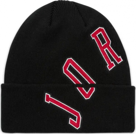 Зимовий набір аксесуарів підлітковий Nike JORDAN VARSITY BEANIE SET чорно-червоний 9A0984-023