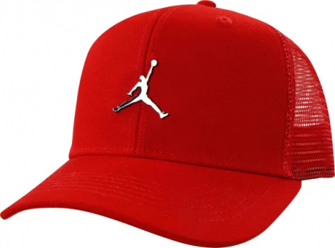 Кепка подростковая Nike JORDAN METAL JUMPMAN TRUCKER красная 9A0928-R78