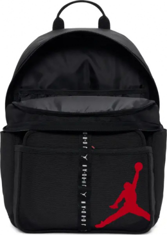 Рюкзак подростковый Nike AIR JORDAN LUNCH BACKPACK черно-красный 9A0775-023
