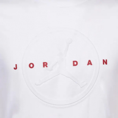 Футболка подростковая Nike JORDAN PRACTICE TAPE EMBOSSED белая 95D953-001