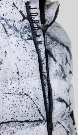 Куртка подростковая Nike JORDAN 2 FER бело-черная 95D191-G0W