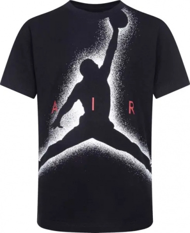 Футболка подростковая Nike JORDAN FLIGHT ESSENTIALS JUMPMAN черная 95C122-023