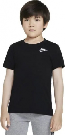 Футболка детская Nike SPORTSWEAR FUTURA черная 8UC545-023