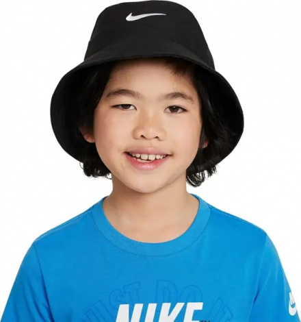 Панама детская Nike DRI-FIT BUCKET черная 8A2682-023