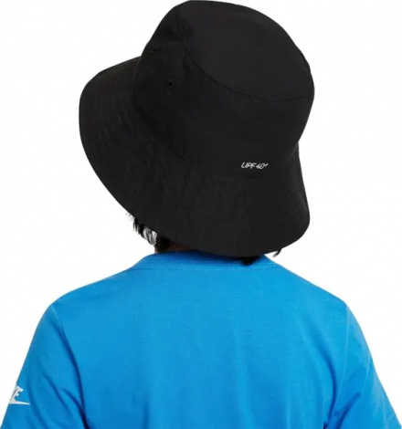 Панама детская Nike DRI-FIT BUCKET черная 8A2682-023