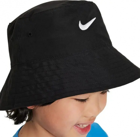 Панама детская Nike DRI-FIT BUCKET черная 8A2682-023