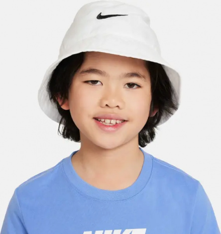 Панама детская Nike DRI-FIT BUCKET белая 8A2682-001