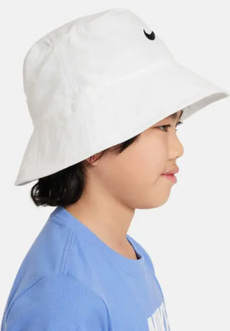 Панама детская Nike DRI-FIT BUCKET белая 8A2682-001