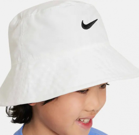 Панама детская Nike DRI-FIT BUCKET белая 8A2682-001