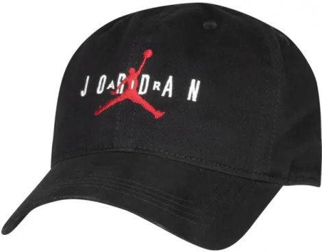 Кепка детская Nike JORDAN CURVE BRIM ADJUSTABLE HAT черная 8A0569-023