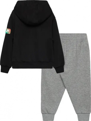 Спортивний костюм дитячий Nike SPORTSWEAR T8-FRENCH TERRY чорно-сірий 86N386-042