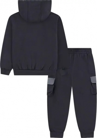 Спортивний костюм дитячий Nike LOGO PRINTED TRACKSUIT темно-сірий 86N239-G9Q