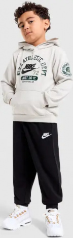 Спортивний костюм дитячий Nike SPORTSWEAR P.E. FT кремово-чорний 86N227-023