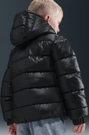 Куртка дитяча Nike SPORTSWEAR ALL DAY PLAY PUFFER чорна 86N074-023