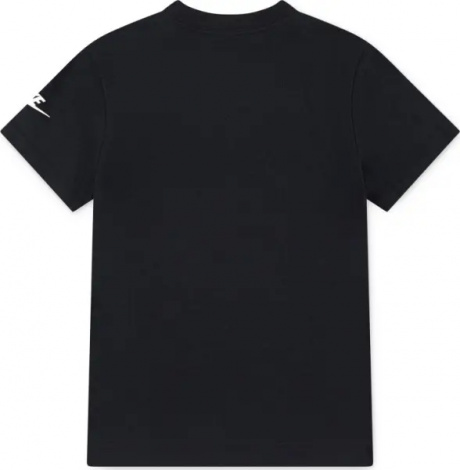 Футболка детская Nike BRANDMARK SWOOSH черная 86M843-023
