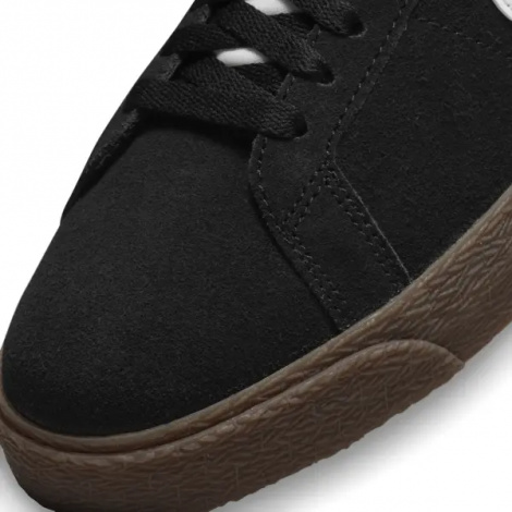 Кеды Nike SB ZOOM BLAZER MID черно-бело-коричневые 864349-010