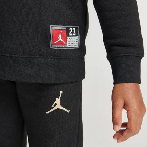 Спортивный костюм детский Nike JORDAN JERSEY TRACKSUIT черно-золотой 85C651-K5X