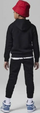 Спортивний костюм дитячий Nike JORDAN JERSEY TRACKSUIT чорно-червоний 85C651-023