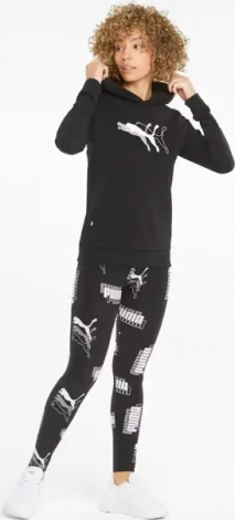 Худі жіноче Puma POWER GRAPHIC чорне 847114-01