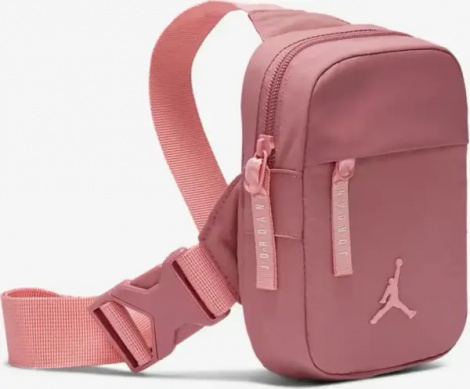 Сумка через плечо Nike JORDAN AIRBORNE HIP BAG розовая 7A0747-P9I