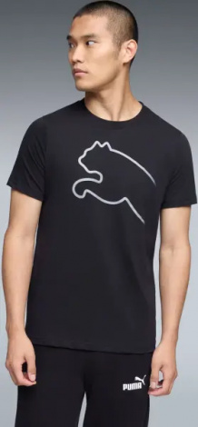 Футболка Puma HOUSE OF GRAPHICS черная 691933-01