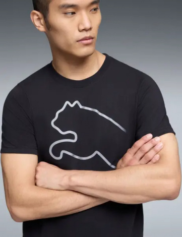 Футболка Puma HOUSE OF GRAPHICS черная 691933-01