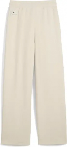 Спортивные штаны женские Puma CLASS COMFORT PINNACLE HIGH-WAIST STRAIGHT бежевые 69072987