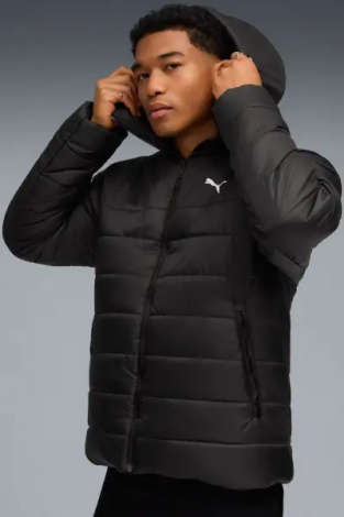 Куртка Puma ESSENTIALS HOODED PADDED чорна 68521101
