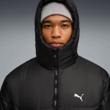 Куртка Puma ESSENTIALS HOODED PADDED чорна 68521101