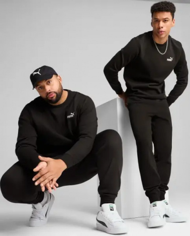 Спортивные штаны Puma ESSENTIALS NO. 1 LOGO черные 68260601