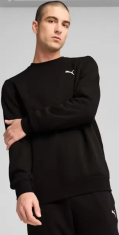 Світшот Puma ESSENTIALS CREW чорний 68256601