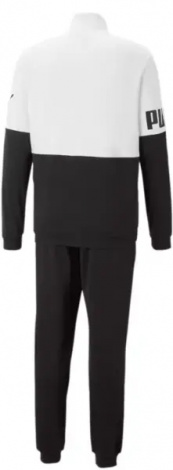 Спортивный костюм Puma POWER SWEATSUIT черно-белый 673310-01