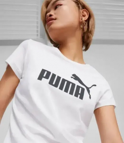 Футболка женская Puma STYLE ESSENTIALS белая 586295-02