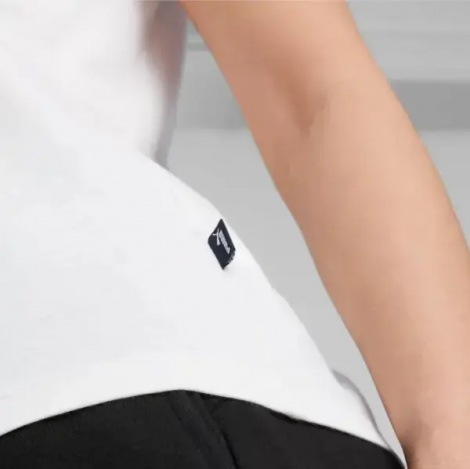 Футболка женская Puma STYLE ESSENTIALS белая 586295-02