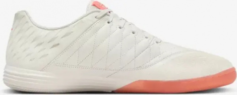 Футзалки (бампы) Nike LUNAR GATO II бело-коралловые 580456-011