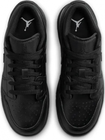 Кросівки підліткові Nike AIR JORDAN 1 LOW (GS) чорні 553560-093