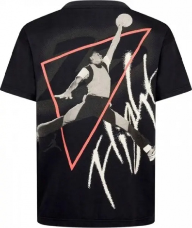 Футболка підліткова Nike JUMPMAN TAKE FLIGHT чорна 45D732-G0T