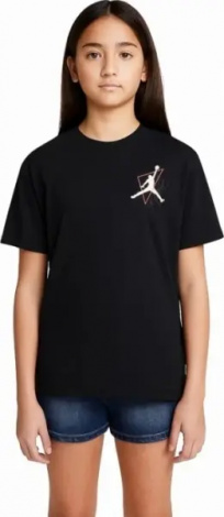Футболка підліткова Nike JUMPMAN TAKE FLIGHT чорна 45D732-G0T
