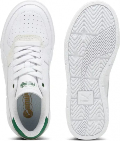 Кроссовки женские Puma CALI COURT MATCH бело-зеленые 393094-01