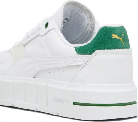 Кроссовки женские Puma CALI COURT MATCH бело-зеленые 393094-01