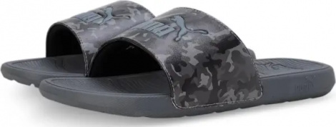 Шлепанцы Puma COOL CAT 2.0 CAMO серые 392213-02
